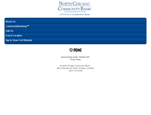Tablet Screenshot of nchicagobank.com
